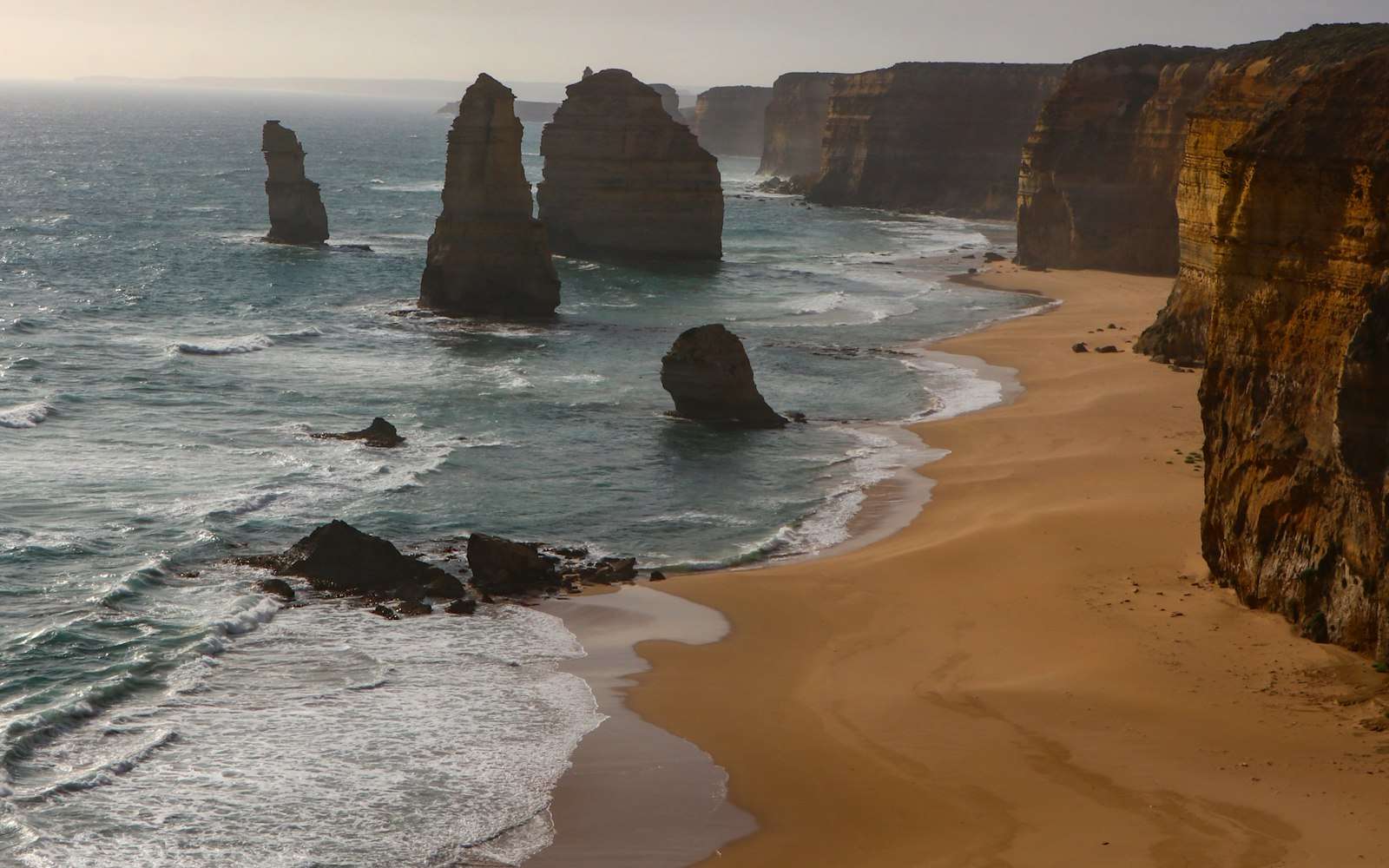 The Twelve Apostles along the Great Ocean Road